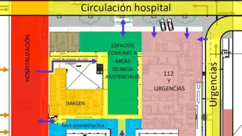 Plano de la propuesta de reforma propuesta por el PSOE que pone como ejemplo CC de sus verdaderos planes.