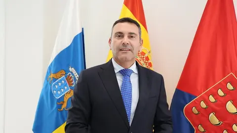 Oswaldo Betancort presidente y consejero de patrimonio del Cabildo de Lanzarote.