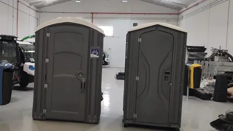 Imagen de ba&ntilde;os port&aacute;tiles de la p&aacute;gina oficial del Ayuntamiento de La Laguna, en Tenerife.