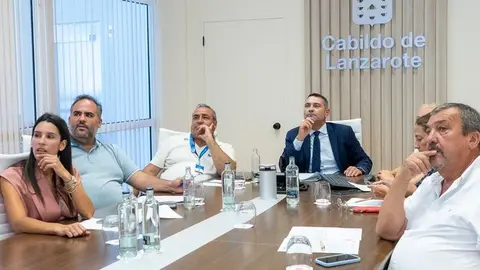 Imagen del encuentro del Consejo de Gobierno de este martes celebrado en el Cabildo de Lanzarote.