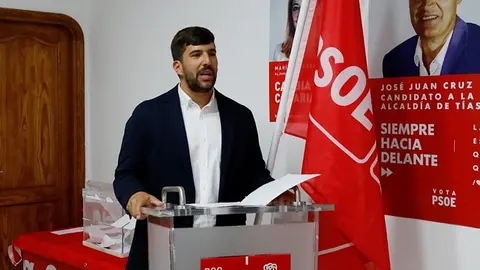 Secretario general del PSOE de T&iacute;as, Ismael Cruz.