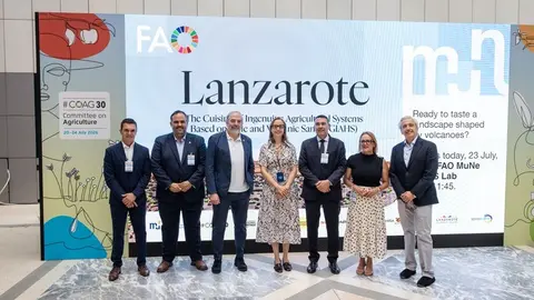 Delegaci&oacute;n de Lanzarote en Roma.