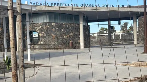Parada preferente de Costa Teguise.