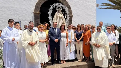 Eucarist&iacute;a por la fiesta de Las Nieves.