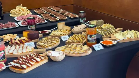 Stand de productos de Lanzarote.
