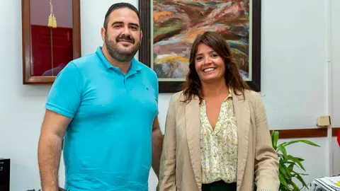 Olivia Duque y Javier Díaz.