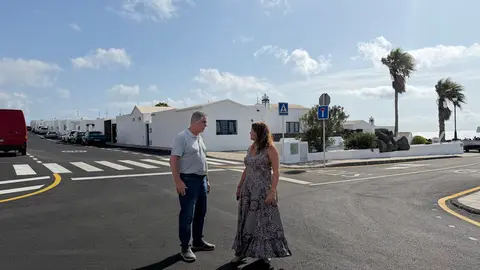 Olivia Duque y Eugenio Robayna.