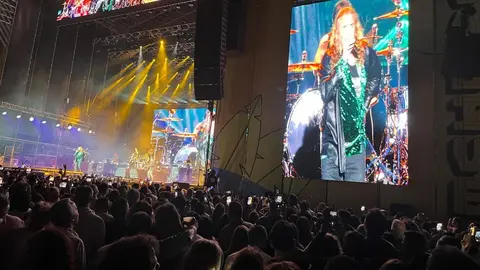 Maná llena el recinto de Agramar y se gana al público de Arrecife en un concierto espectacular