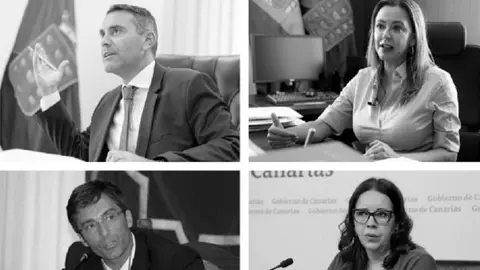 Tenique Cultural logra reunir a dos presidentas del PSOE y dos presidentes de CC del Cabildo para hablar sobre el agua en Lanzarote