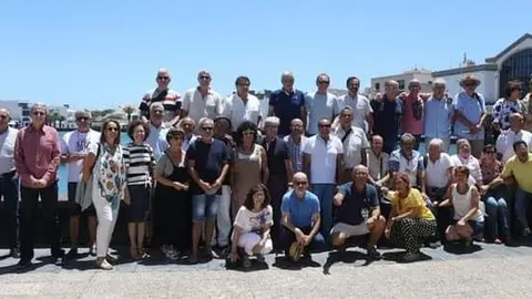 Reunión en Arrecife de la promoción de COU del curso 74/75