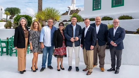 Lanzarote y San Antonio consolidan su alianza estratégica con una visita institucional centrada en la economía, el sector primario y la conectividad aérea