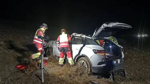 El consejero del Cabildo de Lanzarote Ángel Vázquez sufre un grave accidente de coche en Zonzamas