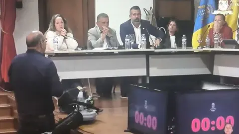 Máxima tensión entre UPY y CC en el último pleno del Ayuntamiento de Yaiza