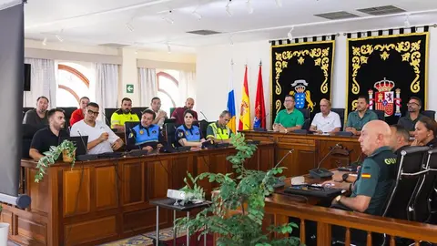 Yonathan de León activa un despliegue de 100 efectivos, drones y vídeo cámaras para reforzar la seguridad en las Fiestas de San Ginés