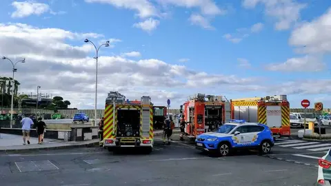 Sofocan un incendio en un restaurante de Puerto del Carmen