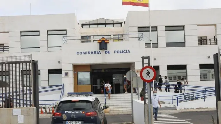 Comisar&iacute;a de la Polic&iacute;a Nacional en Arrecife.