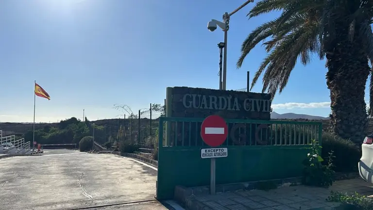Puesto de la Guardia Civil en Costa Teguise.