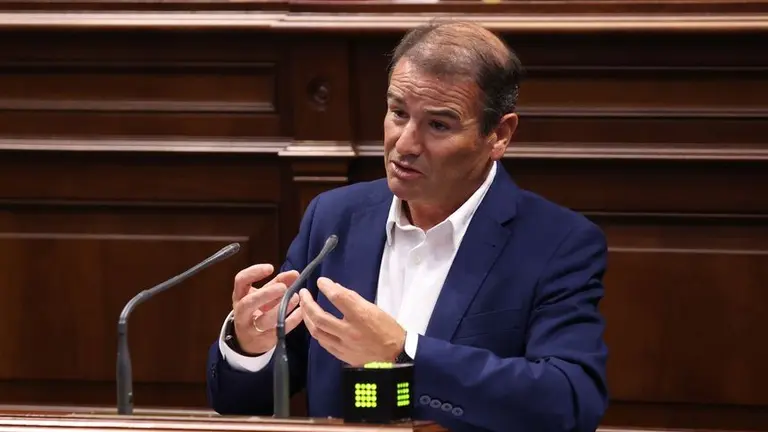Marcos Hern&aacute;ndez durante su intervenci&oacute;n.