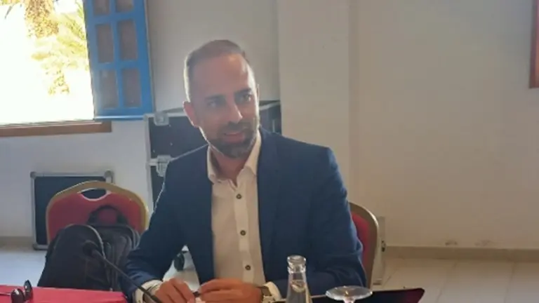 Jonás Álvarez, en sesión plenaria