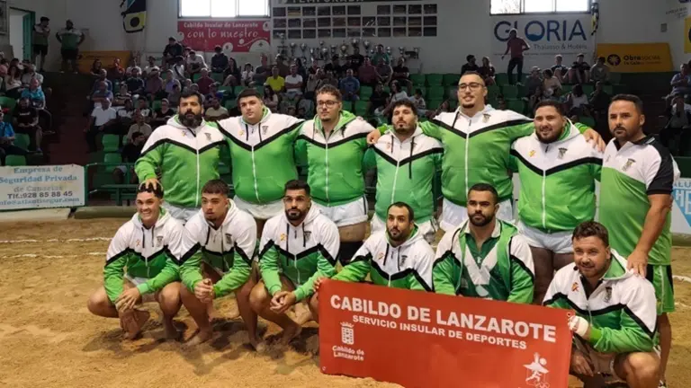 El equipo del Tao que se ha puesto líder con el terrero prácticamente lleno.
