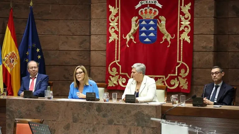 Astrid Pérez en el X Aniversario del Comisionado de Transparencia.