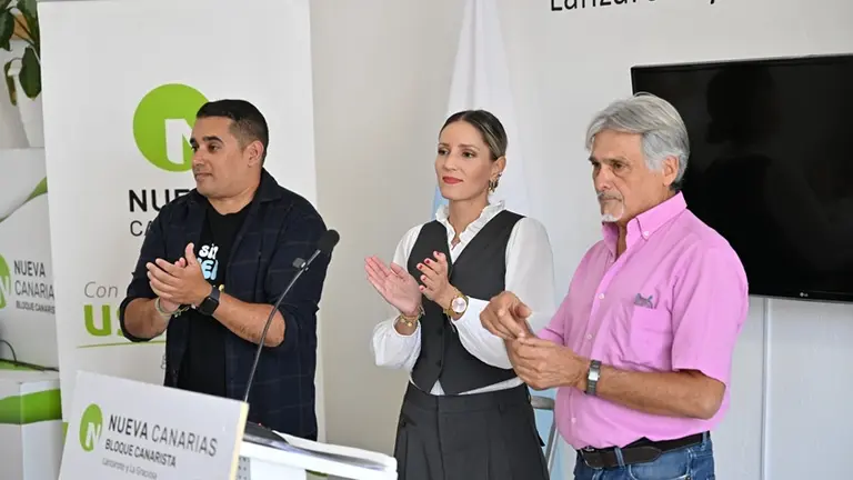 Yoné Caraballo, Sheila Guill&eacute;n  y Servando P&eacute;rez.