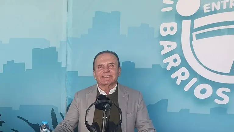 Jes&uacute;s Mach&iacute;n en el programa Entre Barrios.