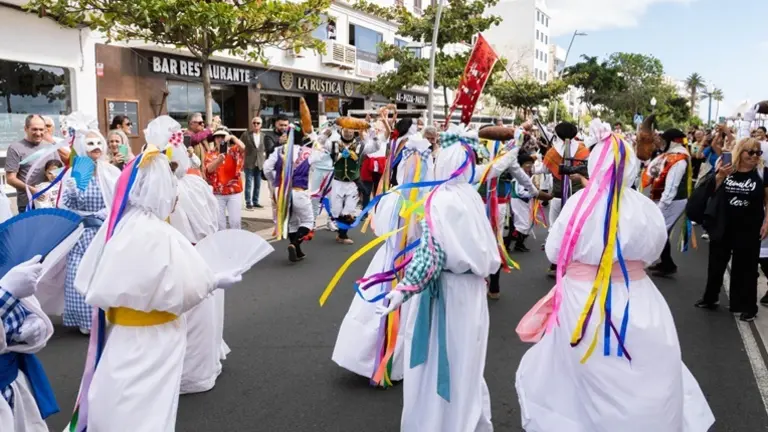 Imagen de archivo del carnaval de Arrecife.