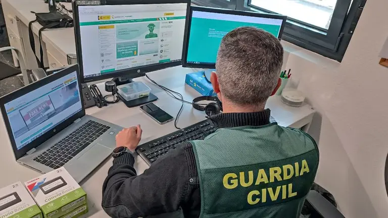 Uno de los guardias civiles que ha investigado en la causa.