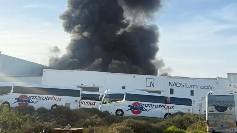 Imagen del momento en el que se propag&oacute; el incendio