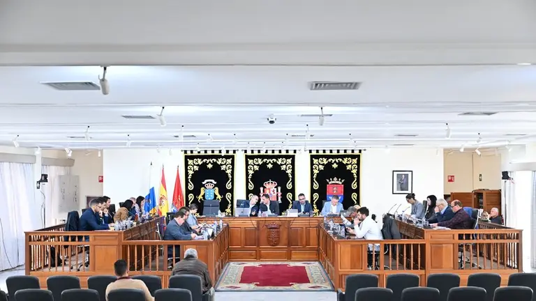 Imagen de la sesión plenaria del Ayuntamiento de Arrecife celebrada este lunes 2 de marzo de 2026.