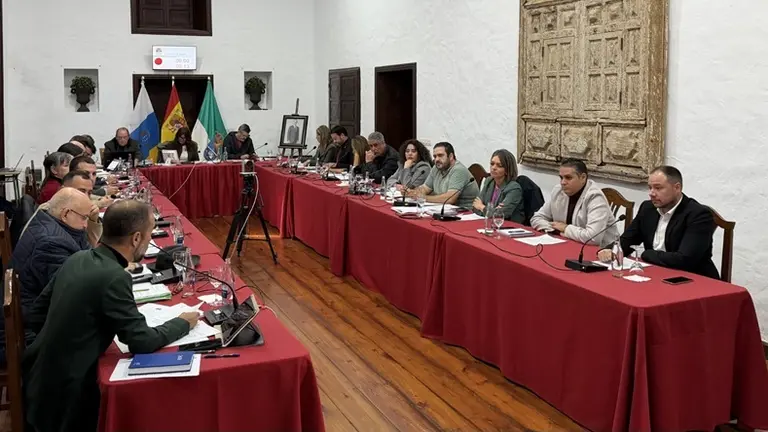 Pleno del Ayuntamiento de Teguise.
