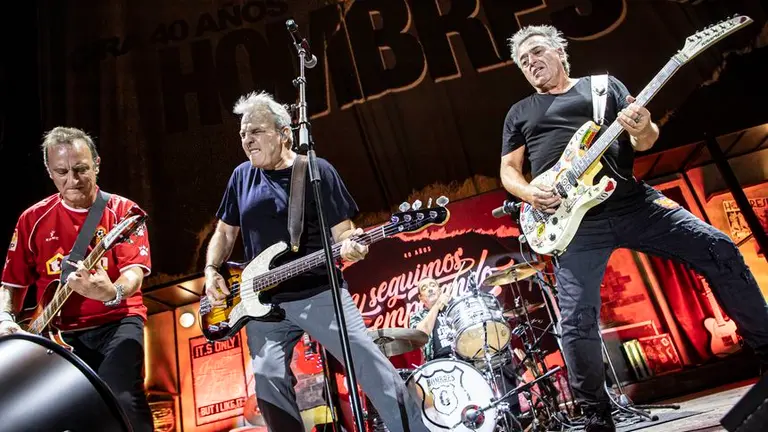 Los Hombres G est&aacute;n en plena forma.