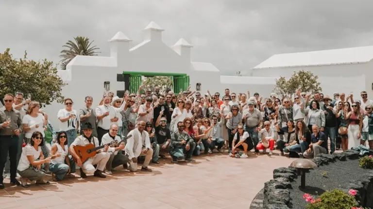 Brindis en actividad Consejo Regulador DO Vinos de Lanzarote.