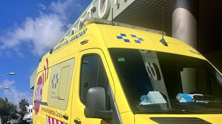 Ambulancia medicalizada.