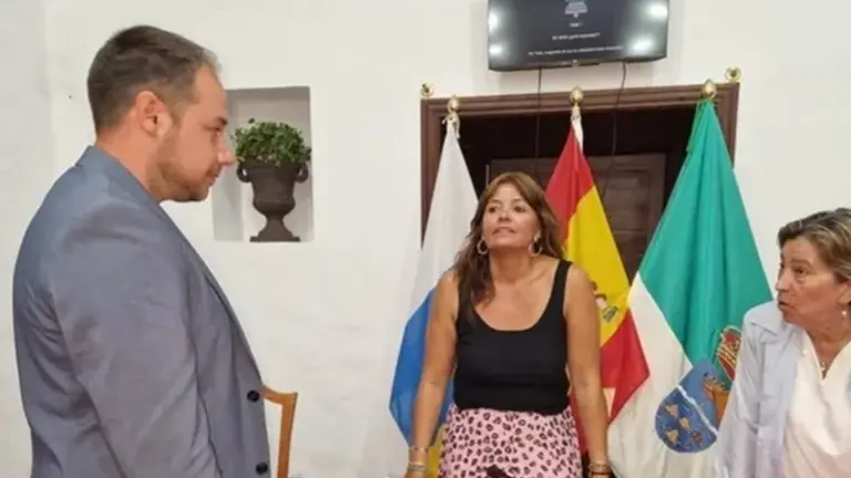 Gin&eacute;s Gonz&aacute;lez, Olivia Duque y Rita Hern&aacute;ndez.