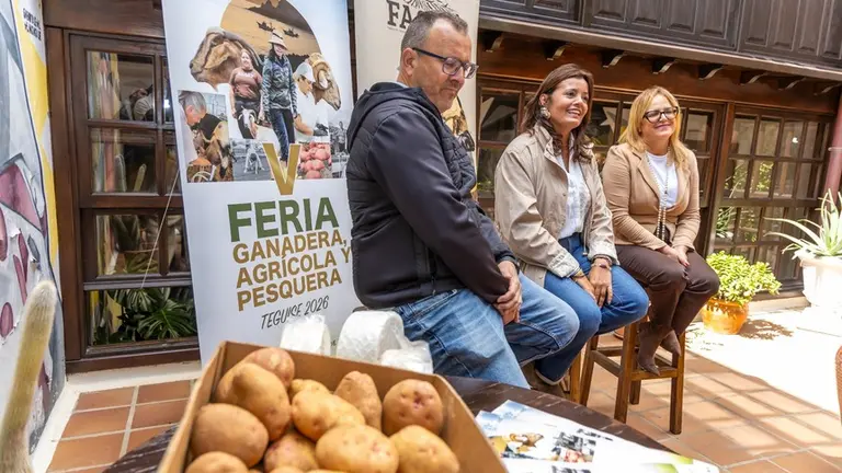 Presentaci&oacute;n del cartel de la Feria de Agricultura, Ganader&iacute;a y Pesca.