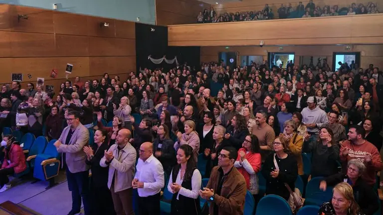 P&uacute;blico asistente a una de las funciones de la Semana del Teatro.