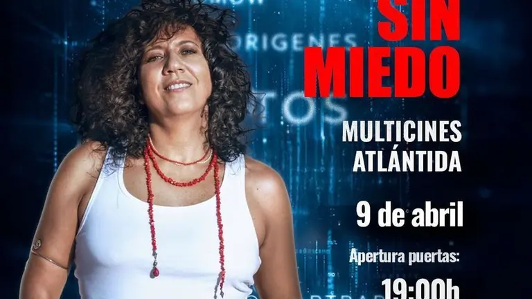 Cartel de la docuserie de Rosana.