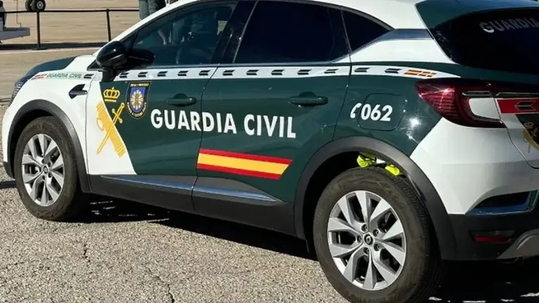 Imagen de archivo de un coche de la Guardia Civil. 