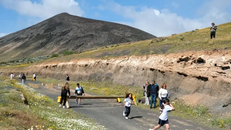 Carrera de obst&aacute;culos Desaf&iacute;o Chinijo en San Bartolom&eacute;.