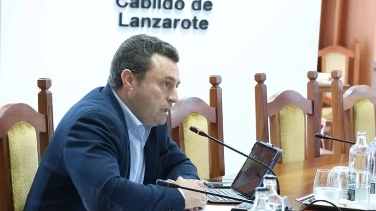 &Oacute;scar Noda, consejero del Cabildo de Lanzarote.