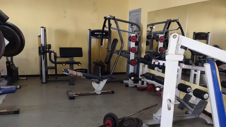 Imagen del gimnasio.