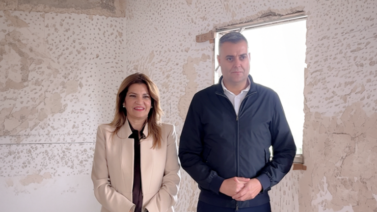La vicepresidenta, Mar&iacute;a Jes&uacute;s Tovar, y el presidente del Consorcio, Francisco J. Aparicio