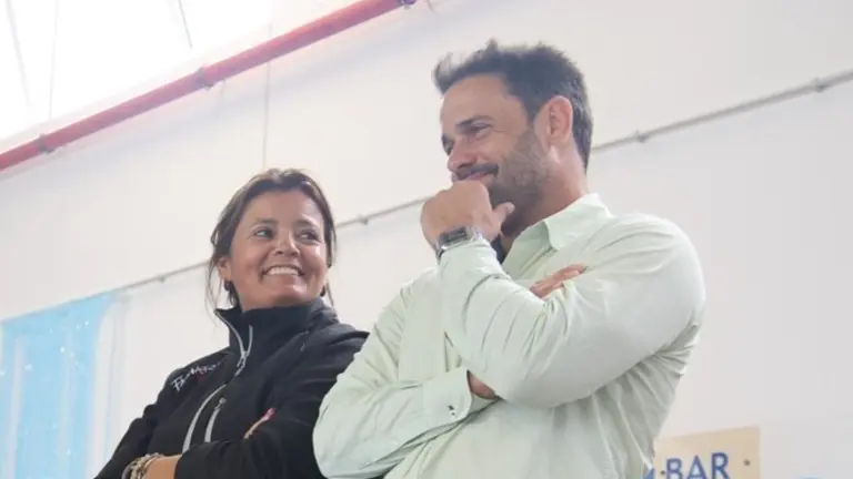 Olivia Duque y Alejandro Ram&iacute;rez.