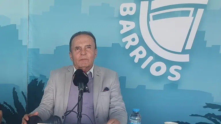 Jes&uacute;s Mach&iacute;n en el programa Entre Barrios.
