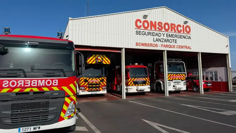 Central de los Bomberos en Arrecife.