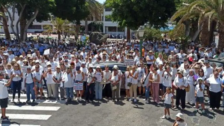 Manifestaci&oacute;n por el Hospital Insular