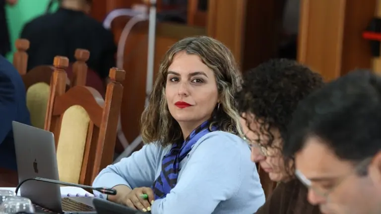 Paula Corujo, consejera del PSOE en el Cabildo de Lanzarote.