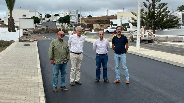 Nicol&aacute;s Saavedra, Jos&eacute; Juan Cruz, Ulpiano Calero y Tom&aacute;s Silvera.